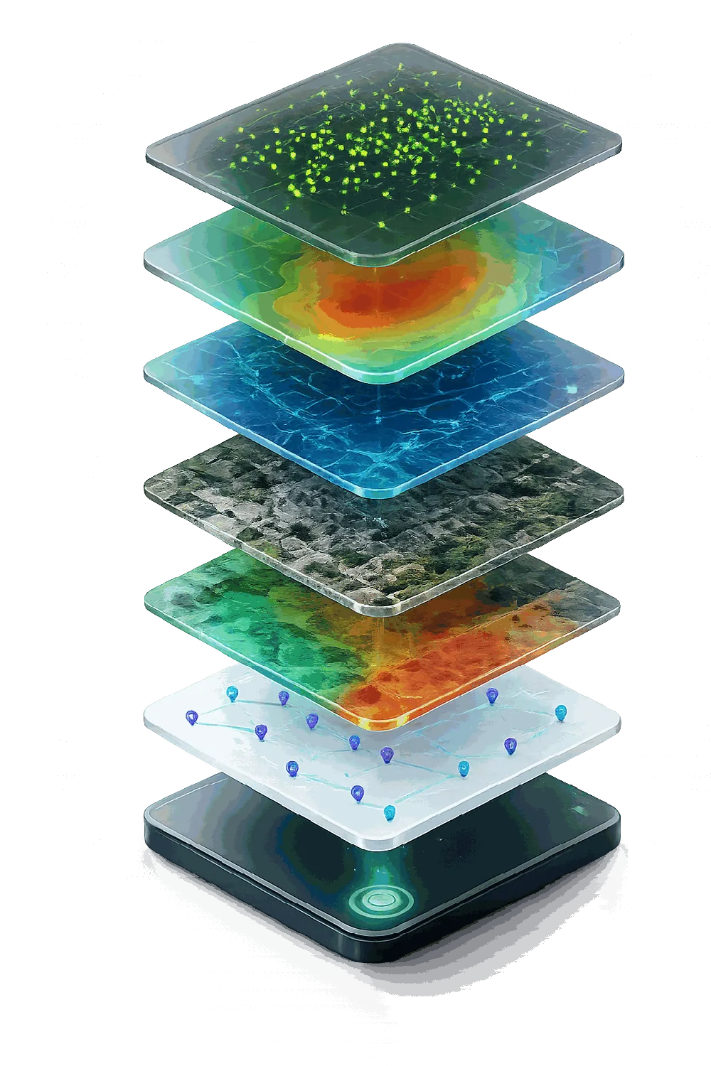 LandSure layered geospatial data stack
